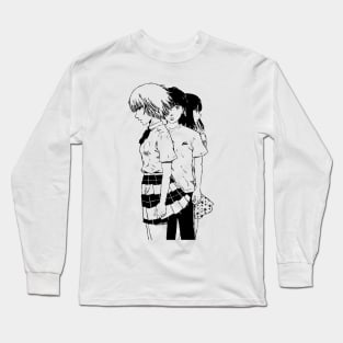 Nakamura Kasuga Saeki Aku No Hana Long Sleeve T-Shirt